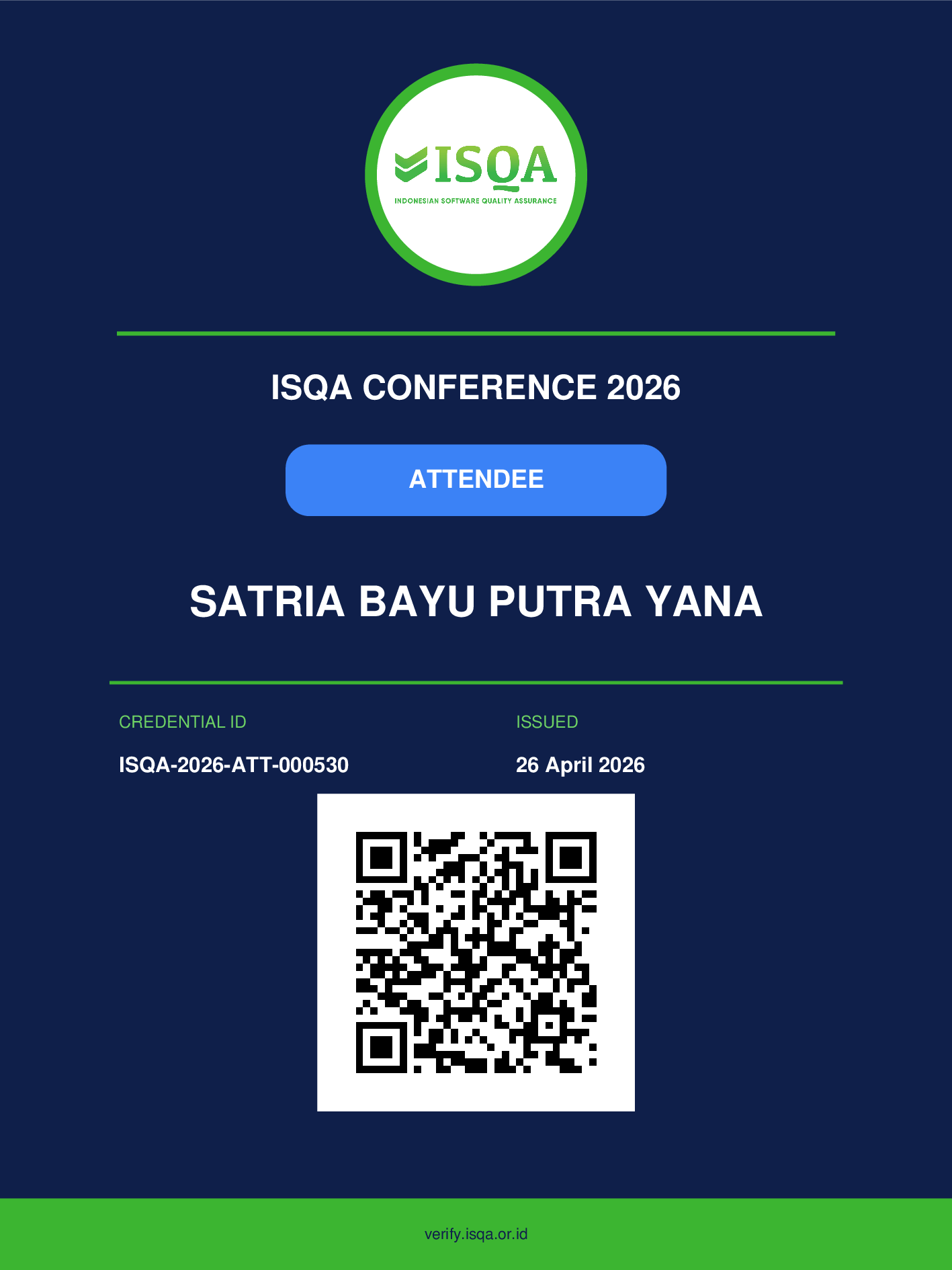 ISQA Conference 2026 preview